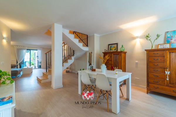 Semi-detached duplex house in Calvià Pueblo, Mallorca, Balearic Islands.