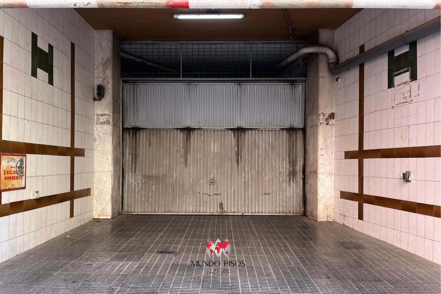 Parking in Olmos area, Downtown District, Palma de Mallorca, Balearic Islands.