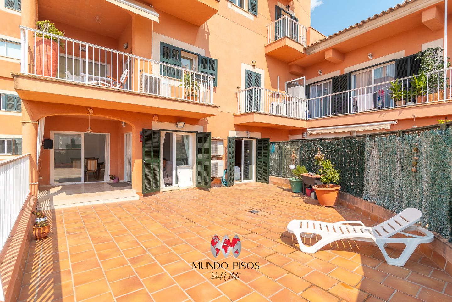 Apartment with large terrace in El Terreno, Palma de Mallorca, Balearic Islands.