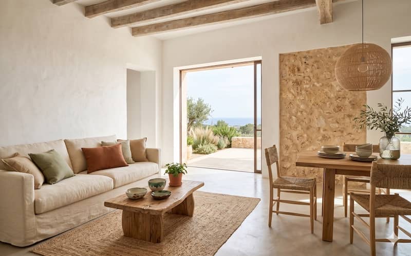 Interiorismo estilo mallorqu&iacute;n