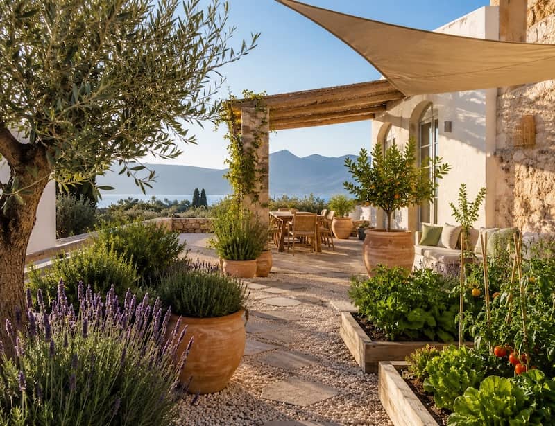 Jardines mediterráneos sostenibles en Mallorca